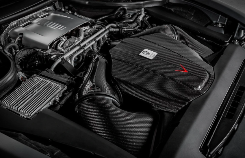 EVENTURI EVE-AMGGT-CF-INT Air Intake System (Carbon / Gloss Finish) for MERCEDES-BENZ AMG GTR / GTS / GT (C190 / R190) Photo-1