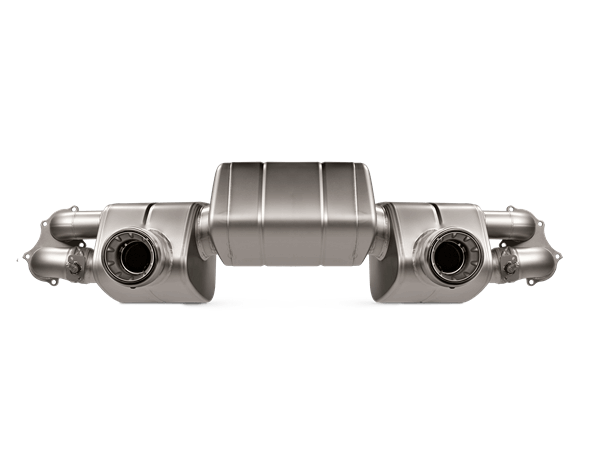 AKRAPOVIC S-PO/TI/18/1 Slip-On Race Line (Titanium) for PORSCHE 718 Cayman GTS 4.0 / Boxster GTS 4.0 2020-2024 Photo-0