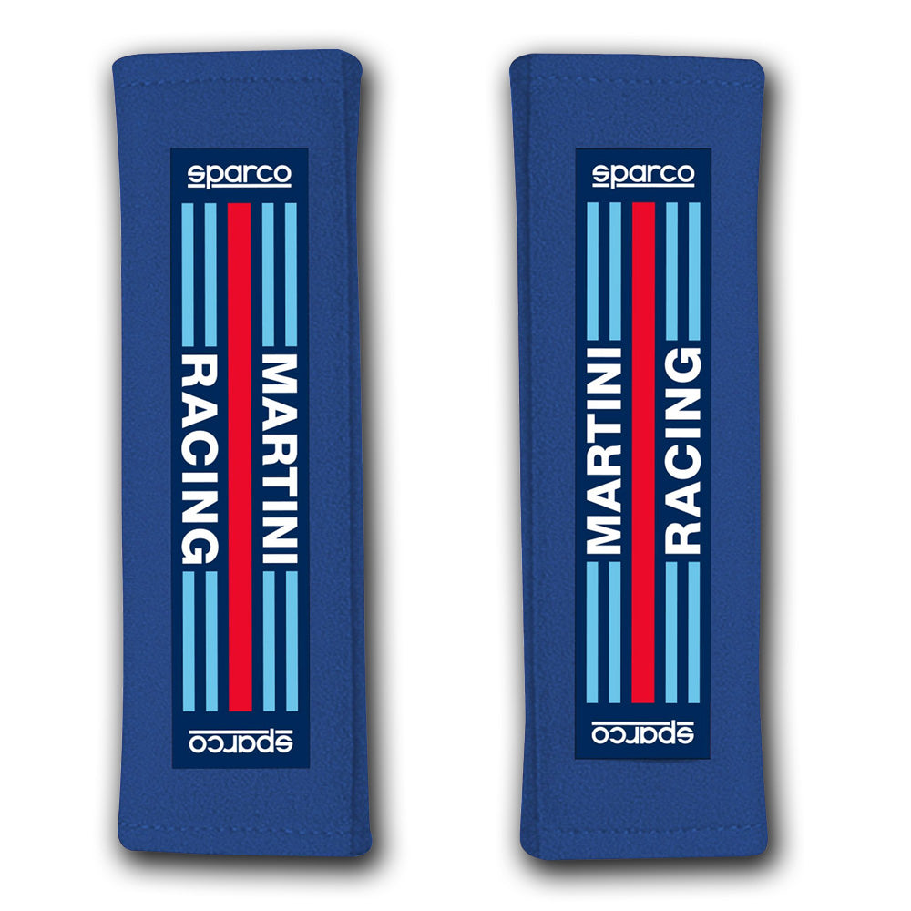 SPARCO 01098S3MRA Belt pads 3'' MARTINI RACING, blue Photo-0
