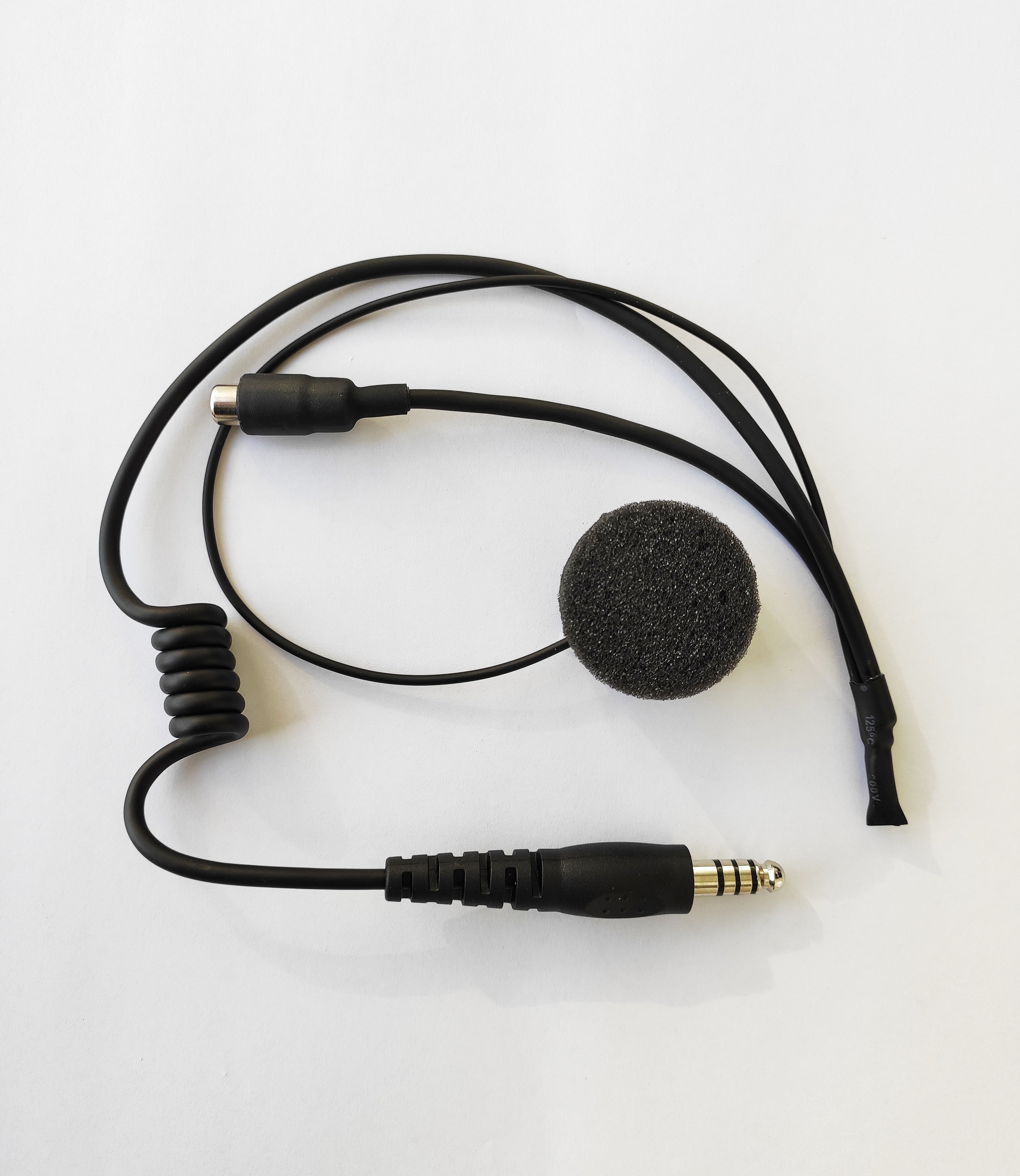 ZERONOISE 6300011 Radio helmet kit for Full Face helmet, Male Nexus 4 PIN, with RCA connector for earplugs Photo-0