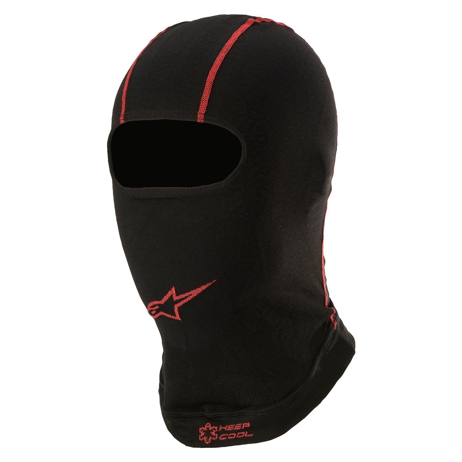 ALPINESTARS 4756521_13_OS KX v 2 SUMMER Balaclava, black/red, One Size Photo-0