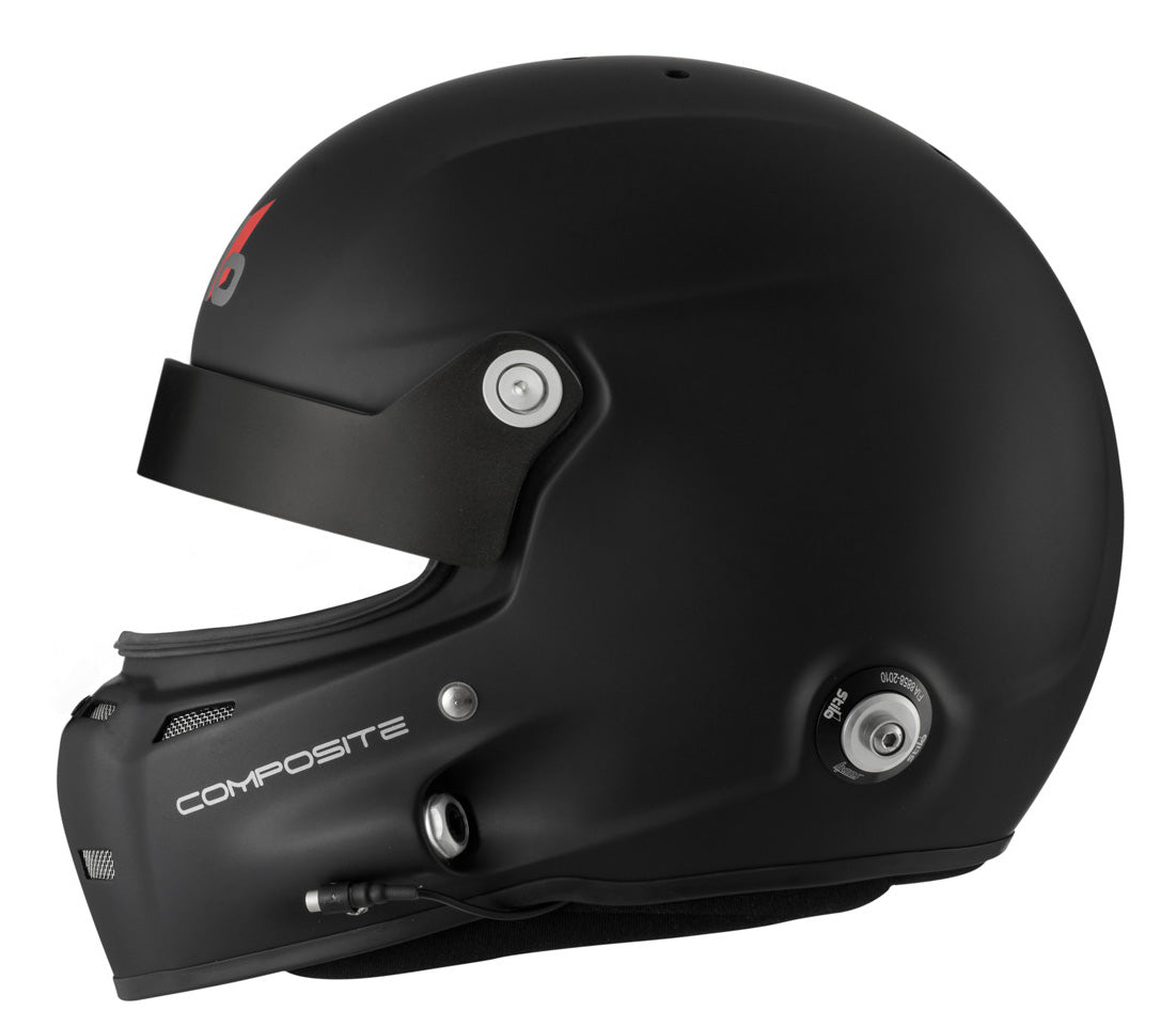 STILO AA0702CG2T570401 ST5 GT COMPOSITE Racing full face helmet, HANS, SA2020/FIA, matt black, size 57 Photo-3