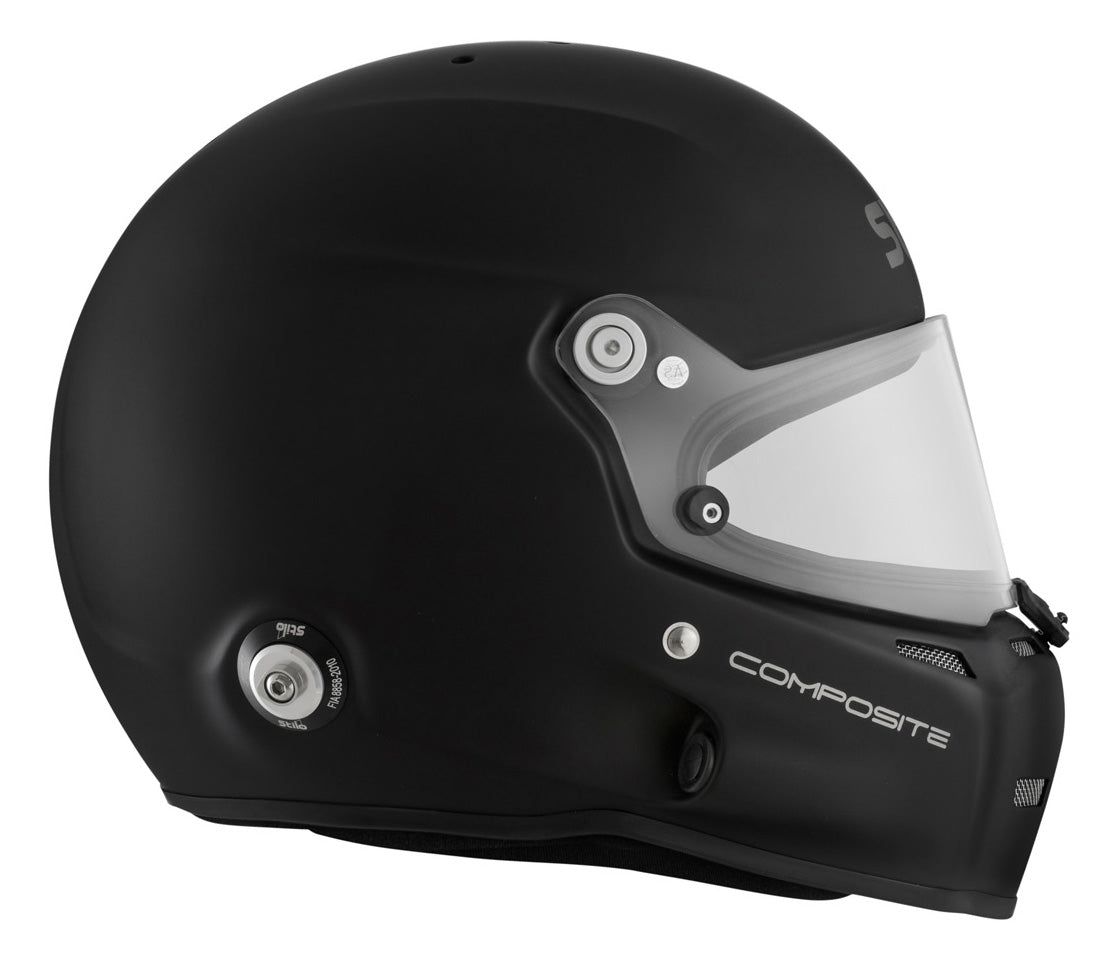 STILO AA0700CG2T590401 Full-face helmet ST5F COMPOSITE Turismo, HANS, SA2020/FIA, matt black, size 59 Photo-4