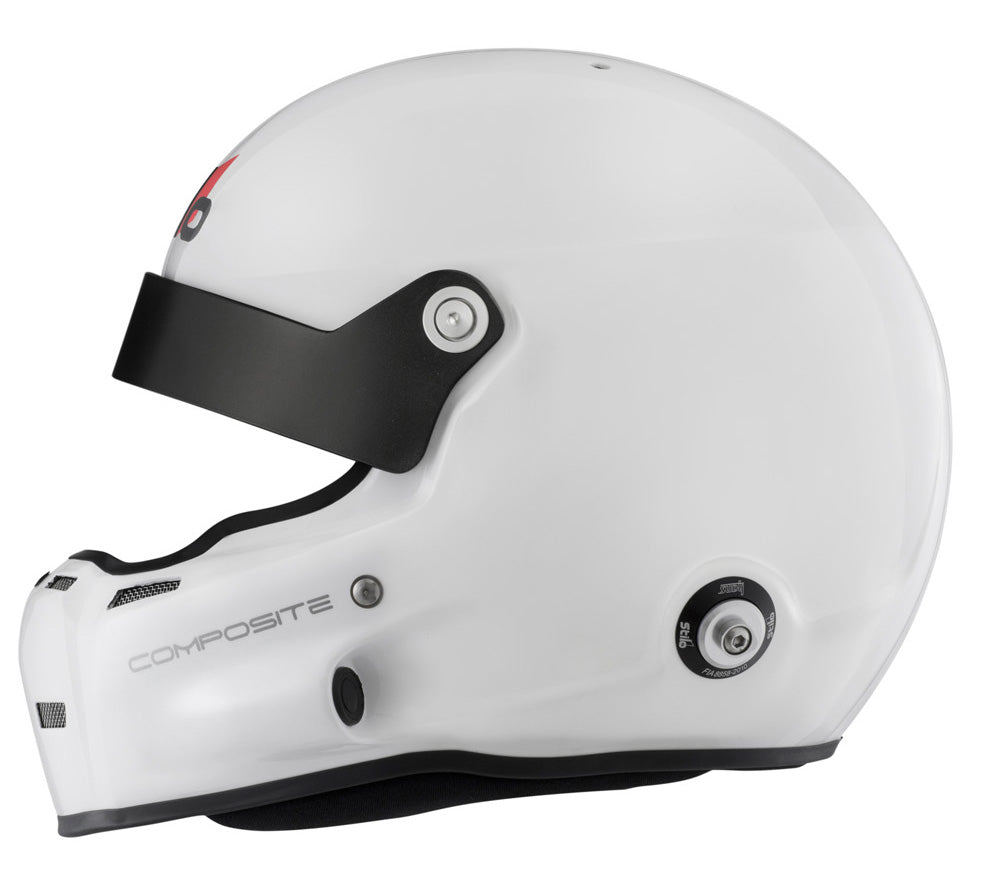STILO AA0701BG2T590101 ST5R COMPOSITE Rally helmet, intercom, SA2020/FIA, HANS, white/black, size 59 Photo-1