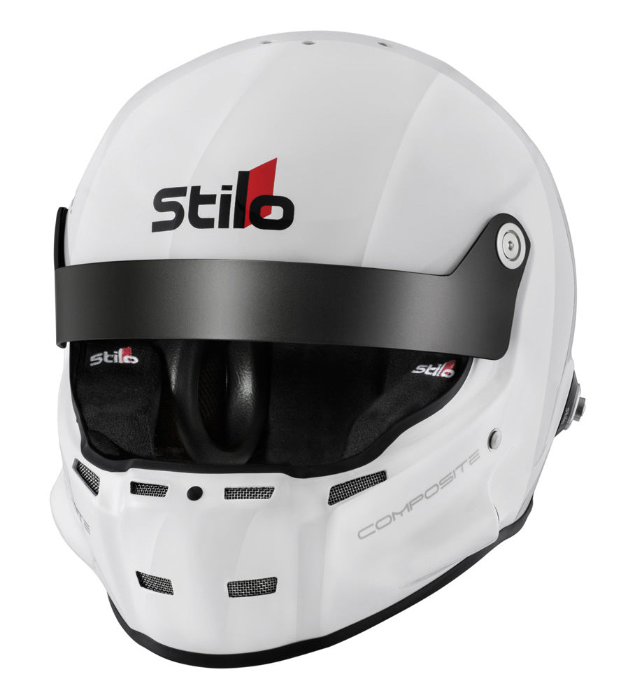 STILO AA0701BG2T600101 ST5R COMPOSITE Rally helmet, intercom, SA2020/FIA, HANS, white/black, size 60 Photo-4