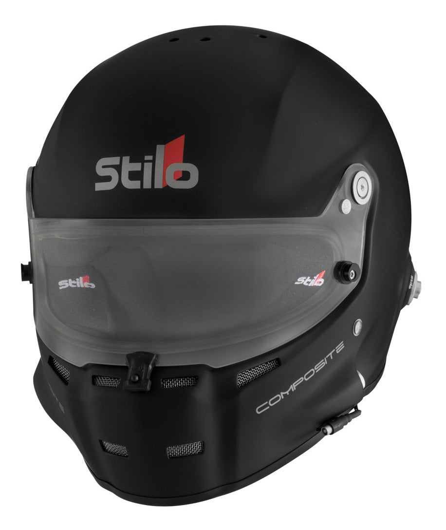 STILO AA0700CG2T570401 Full-face helmet ST5F COMPOSITE Turismo, HANS, SA2020/FIA, matt black, size 57 Photo-0