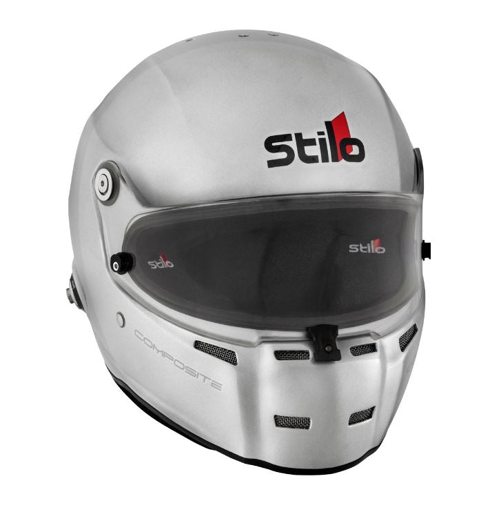 STILO AA0710AG2T63 ST5 FN Composite Racing full face helmet, HANS, SA2020/FIA, grey, size 63 Photo-2