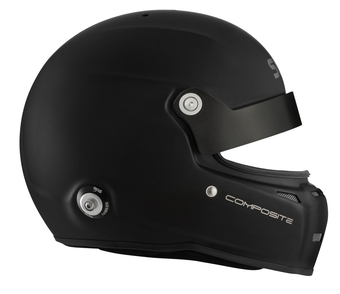 STILO AA0712AG2T550401 ST5GT N COMPOSITE Racing full face helmet, HANS, SA2020/FIA, matt black, size 55 Photo-4