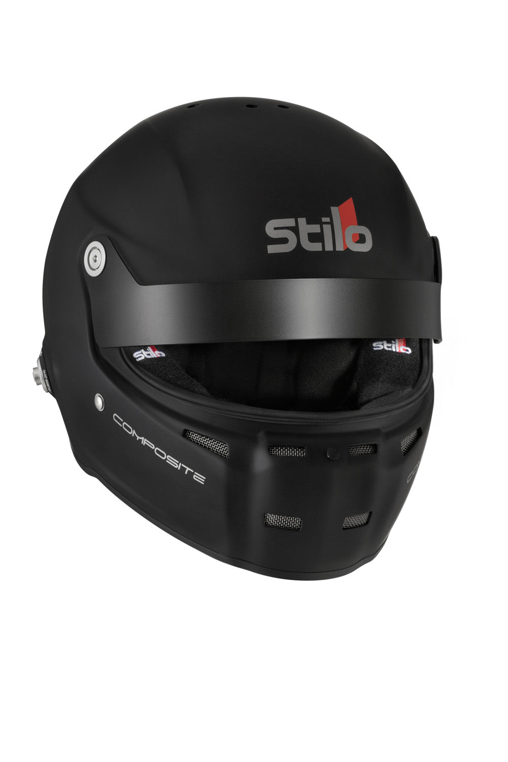 STILO AA0712AG2T610401 ST5GT N COMPOSITE Racing full face helmet, HANS, SA2020/FIA, matt black, size 61 Photo-1