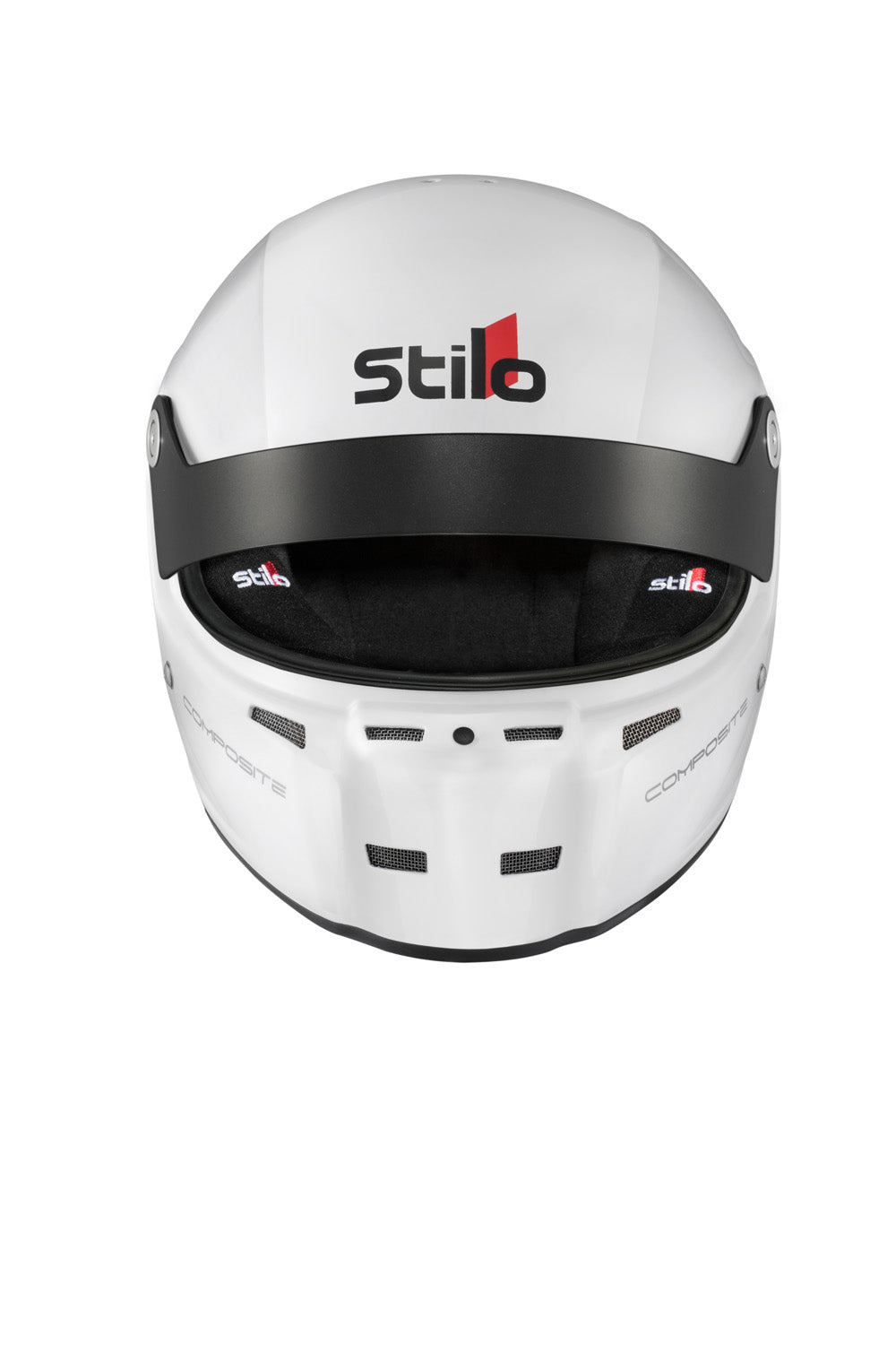 STILO AA0712AG2T610101 ST5GT N COMPOSITE Racing full face helmet, HANS, SA2020/FIA, white/black, size 61 Photo-2