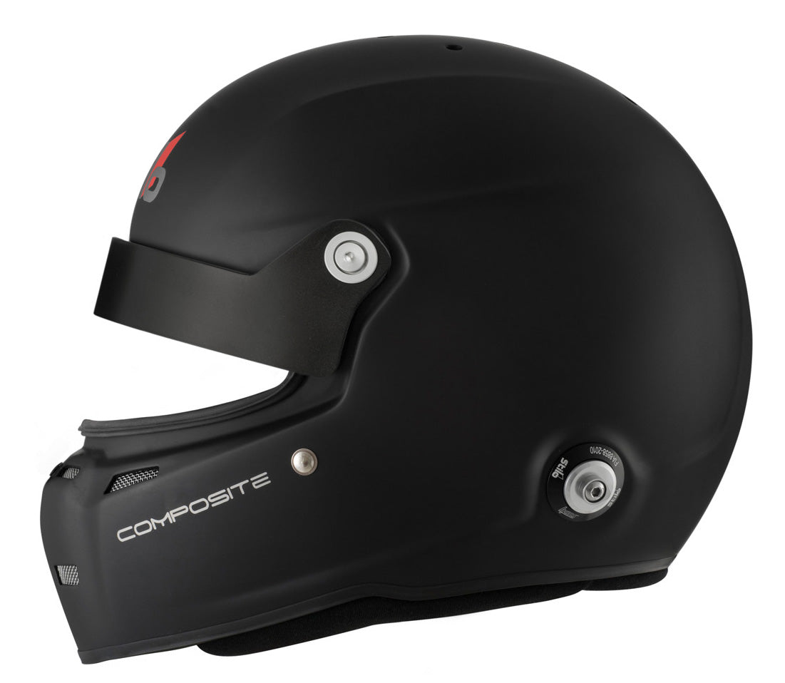 STILO AA0712AG2T570401 ST5GT N COMPOSITE Racing full face helmet, HANS, SA2020/FIA, matt black, size 57 Photo-3