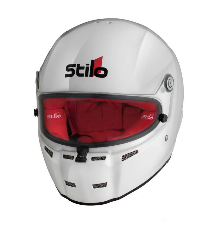 STILO AA0714AH2U550103 Karting helmet ST5FN KRT, K2020, white/red, size 55 Photo-0