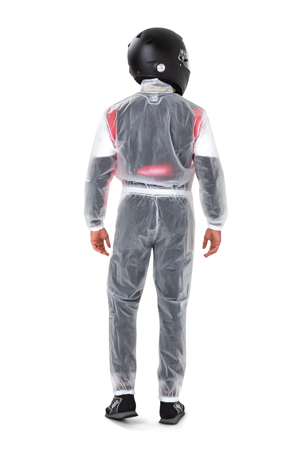 SPARCO 00239T1EXL Rain suit T1 EVO, clear, size XL Photo-1