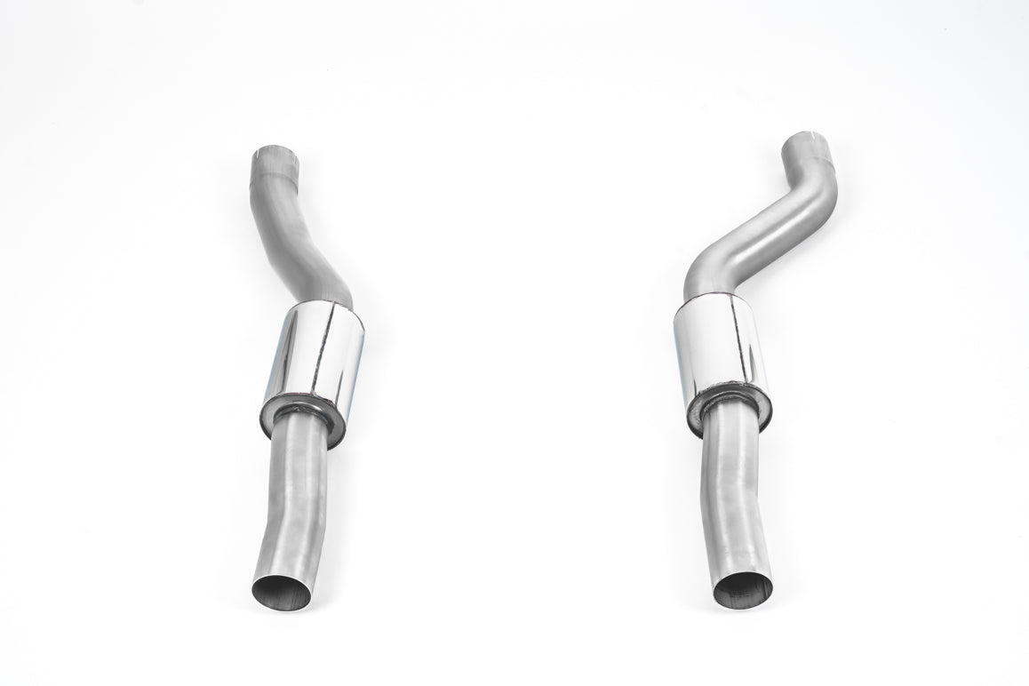 MILLTEK SSXAU900 FRONT SILENCERS AUDI RS6 C8 4.0 V8 bi-turbo (OPF/GPF Models) 2019-2021 Photo-0