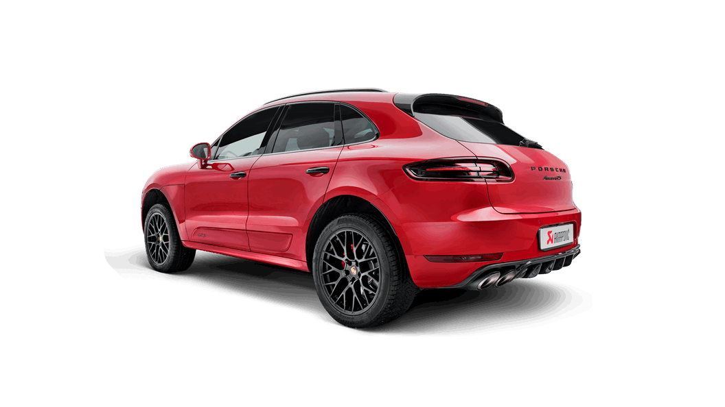 AKRAPOVIC S-PO/TI/7H Evolution Line (Titanium) PORSCHE Macan S (95B) 2014-2018 ECE Type Approval Photo-2