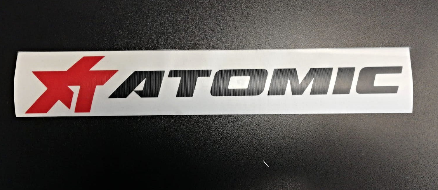 ATOMIC AT-STB Sticker paper Atomic black 225*35mm Photo-0 