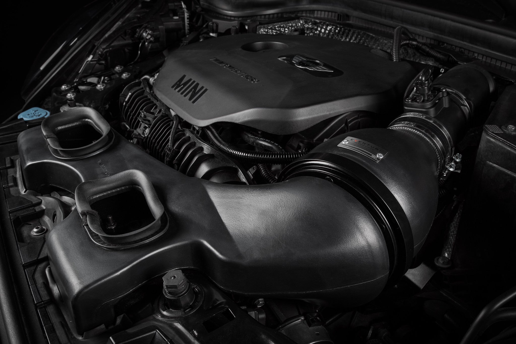 EVENTURI EVE-F60-PL-INT Intake system with no scoop MINI Countryman S (plastic) Photo-3