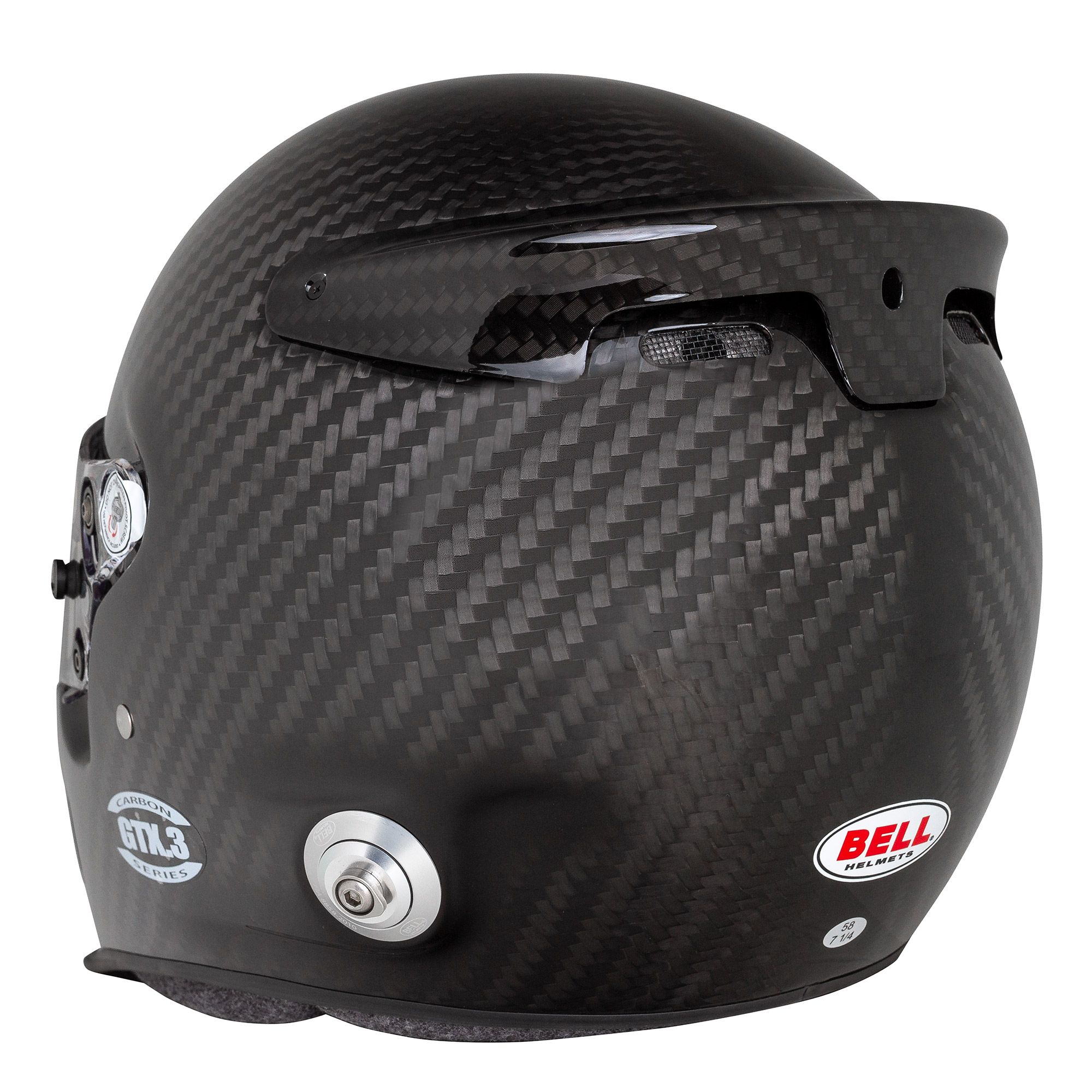 BELL 1207A08 Racing helmet full face GTX3 CARBON, HANS, FIA, size 61+(7 5/8+) Photo-3