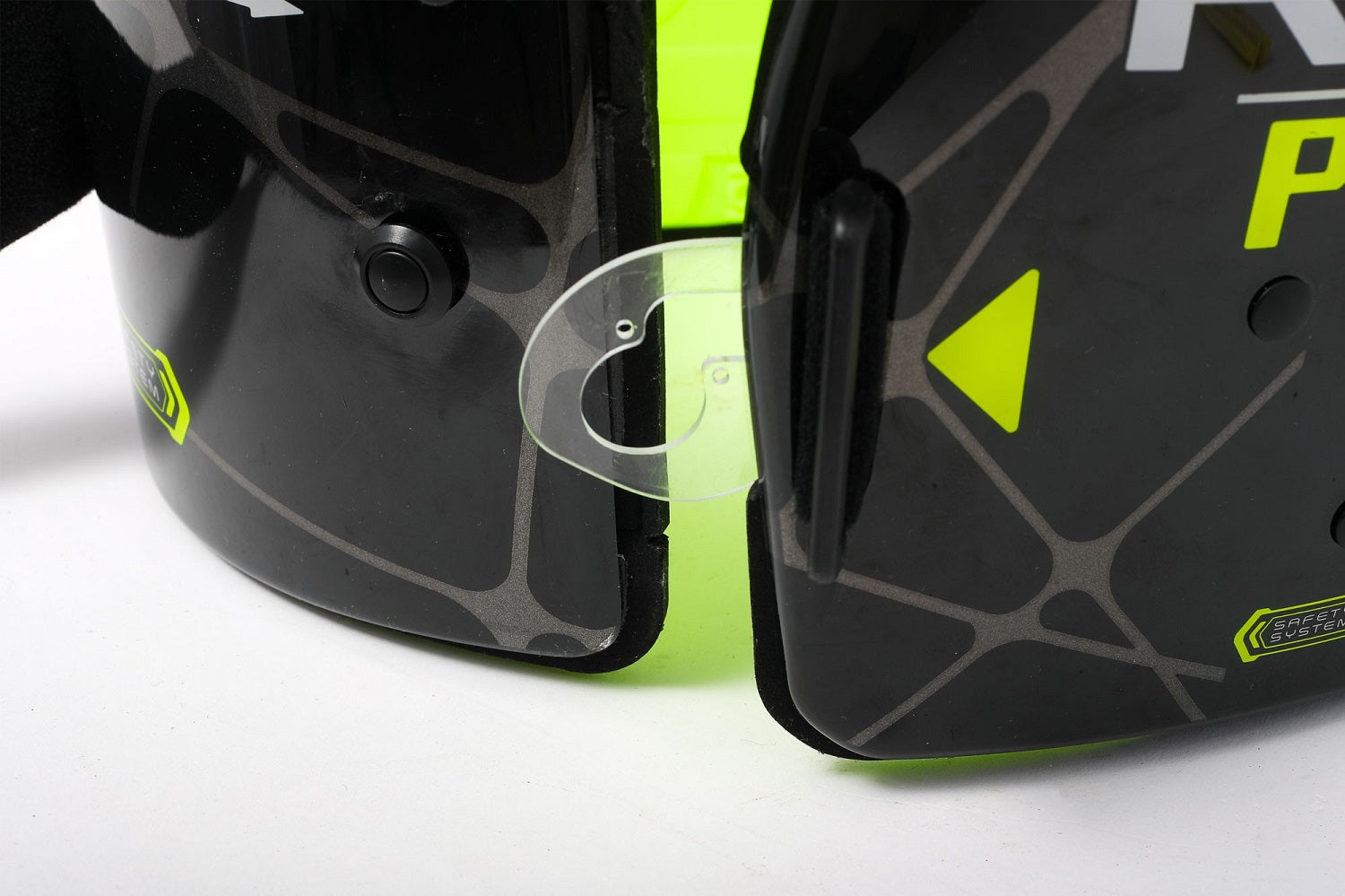 OMP KK0-0049-B01-178-L (KK049178L) KS-1 PRO Karting Body Protection, FIA 8870-2018, black/yellow, size L Photo-2