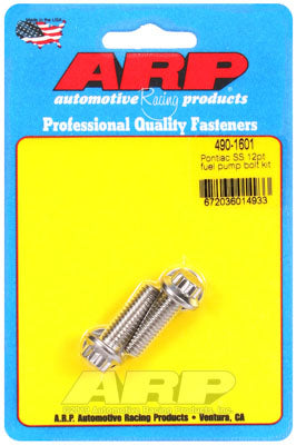 ARP 490-1601 Fuel Pump Bolt Kit for Pontiac SS 12pt Photo-0