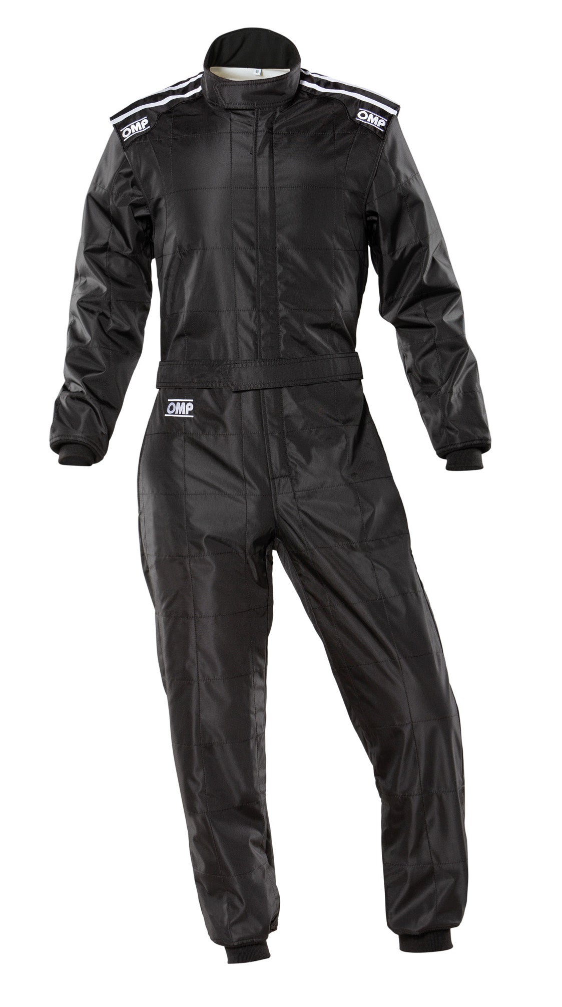 OMP KA0-1728-AK1-071-130 (KK01728C071130) Karting suit KS-4 Suit my2021, children, CIK LEVEL 1, black, size 130 Photo-0