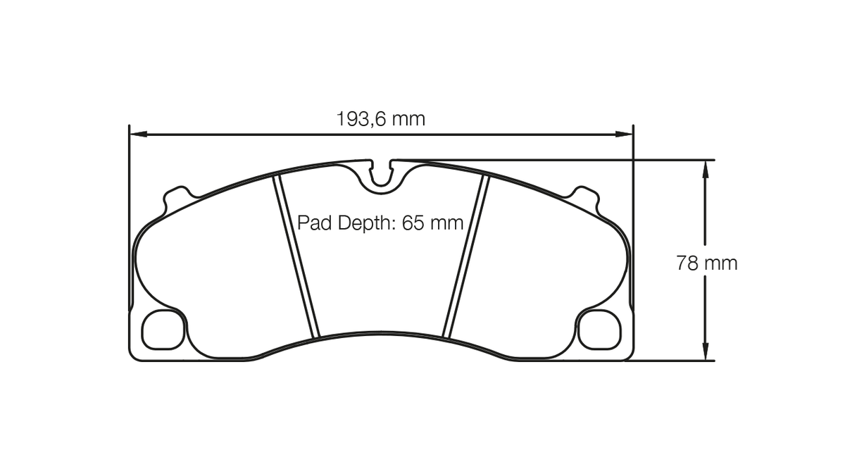 PAGID 4908-RSL29 Front Brake Pads for PORSCHE 718 Cayman GTS 4.0 982C (PCCB brakes) / 991.2 3.0 Carrera GTS (iron brakes) Photo-0