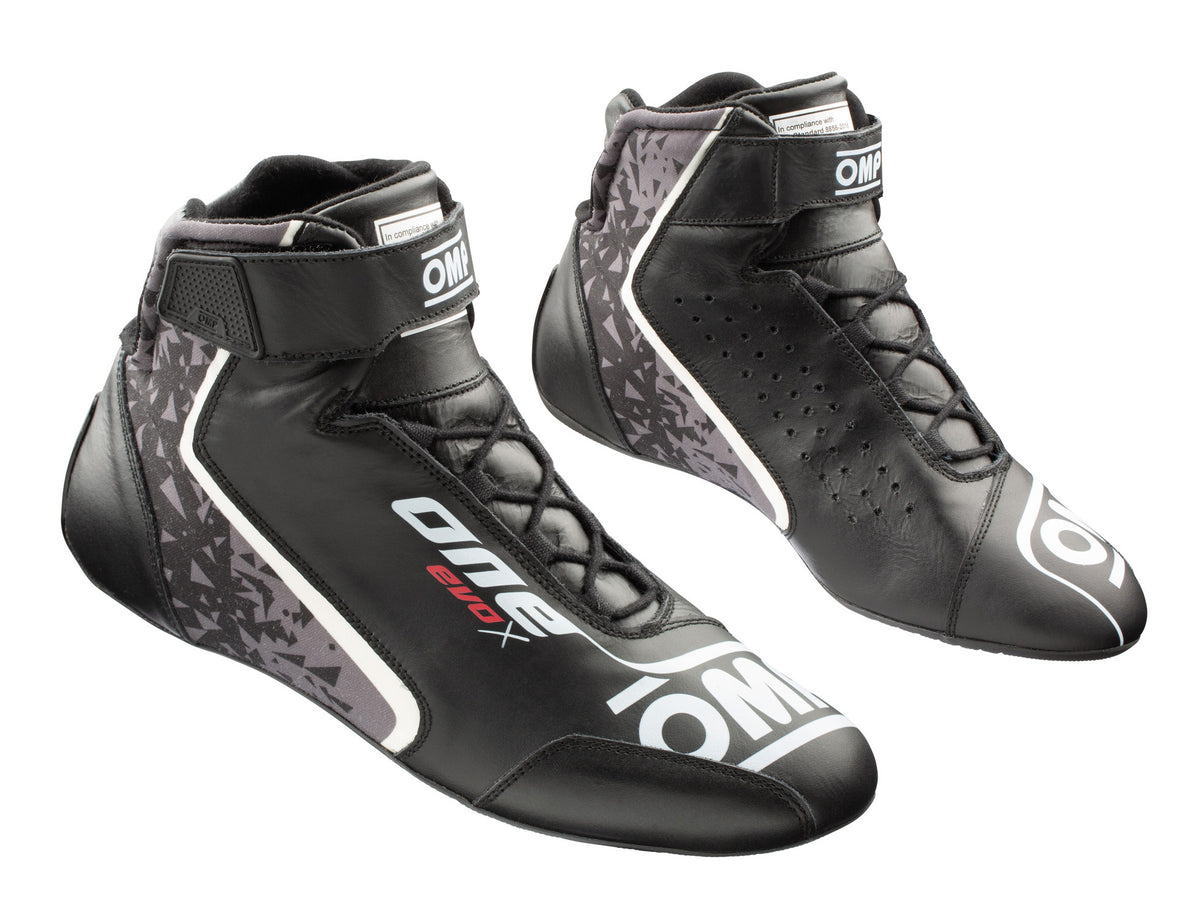 OMP IC0-0806-B01-071-45 (IC/806E07145) ONE EVO X Racing shoes, FIA 8856-2018, black, size 45 Photo-0