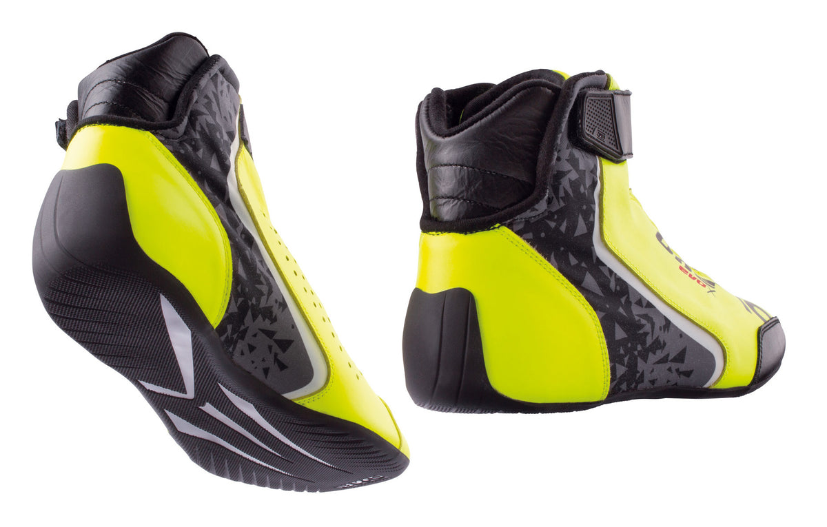 OMP IC0-0806-B01-099-44 (IC/806E09944) ONE EVO X Racing shoes, FIA 8856-2018, fluo yellow, size 44 Photo-1