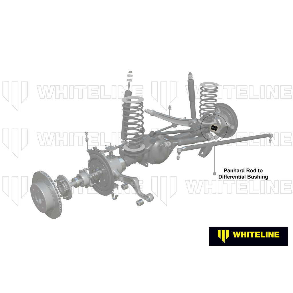 WHITELINE W83386 Panhard Rod - To Differential Bushing Kit for Nissan Patrol GU Photo-1