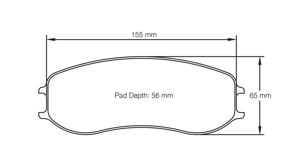 PAGID 4920-RSL1 Front Brake Pads for PORSCHE 991 GT3 Cup MR / Cayman GT4 MR (PFC brakes 22/20 mm) Photo-0