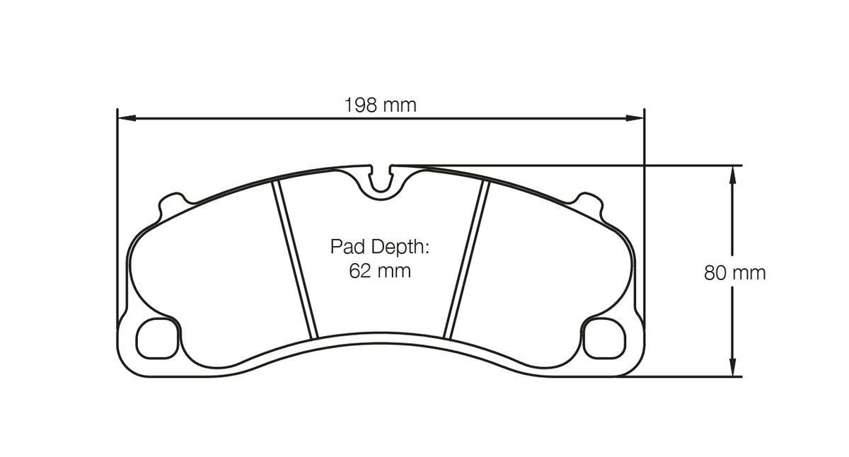 PAGID 4924-RST3 Front Brake Pads for PORSCHE 991 Turbo / GT3 / 981 GT4 (Iron) / 718 Cayman GT4 4.0 (982) (Cast Iron Brakes) / 992 3.0 Carrera 4S Photo-0