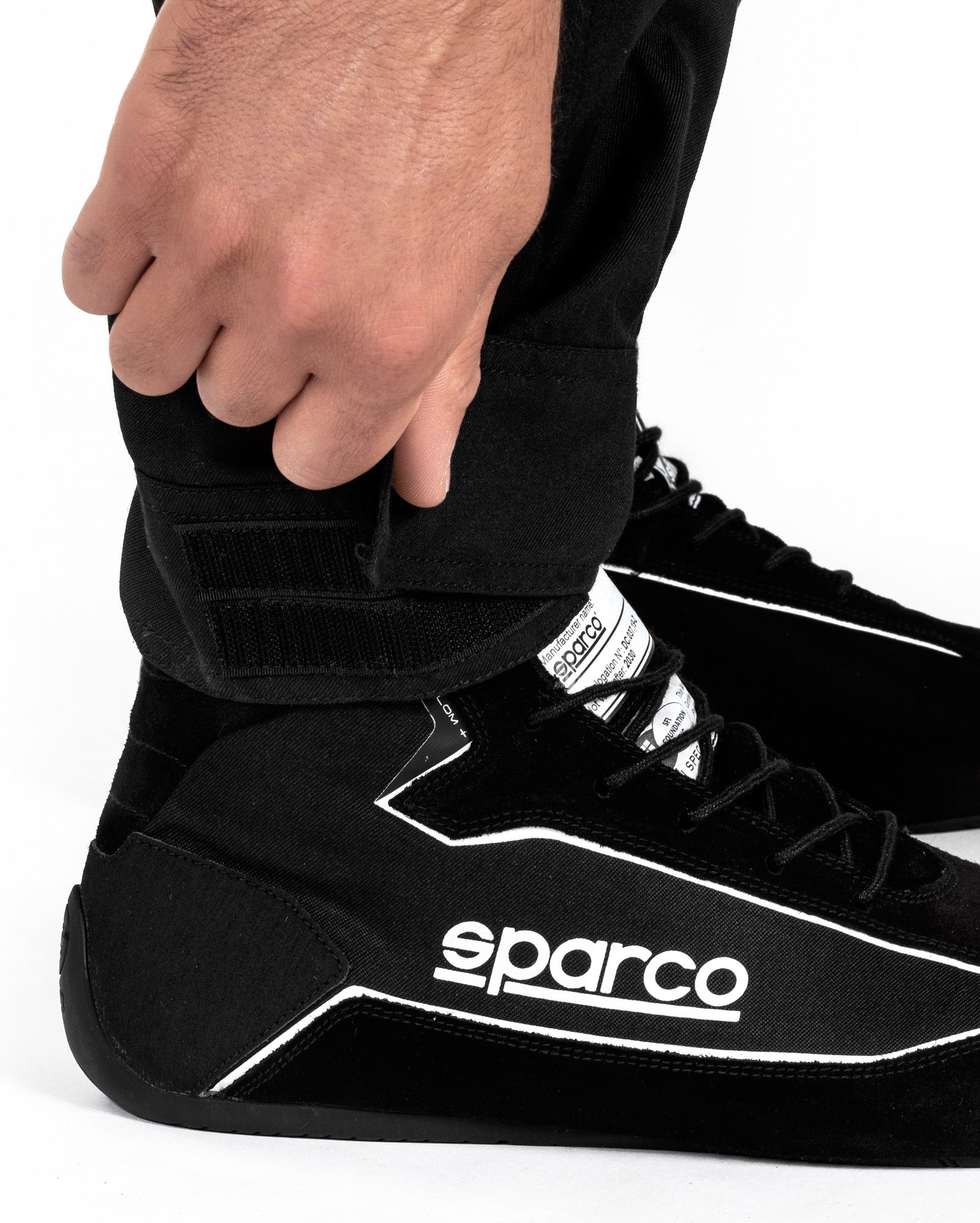 SPARCO 001059NRRS4XL ONE Racing suit, SFI 3.2A/1, black/red, size XL Photo-7