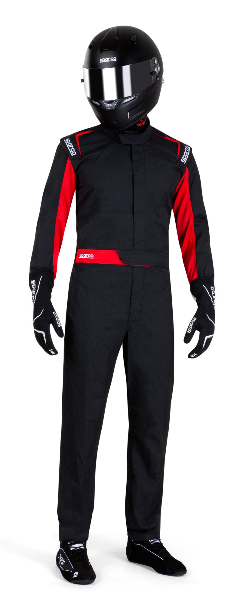SPARCO 001059NRRS3L ONE Racing suit, SFI 3.2A/1, black/red, size L Photo-1