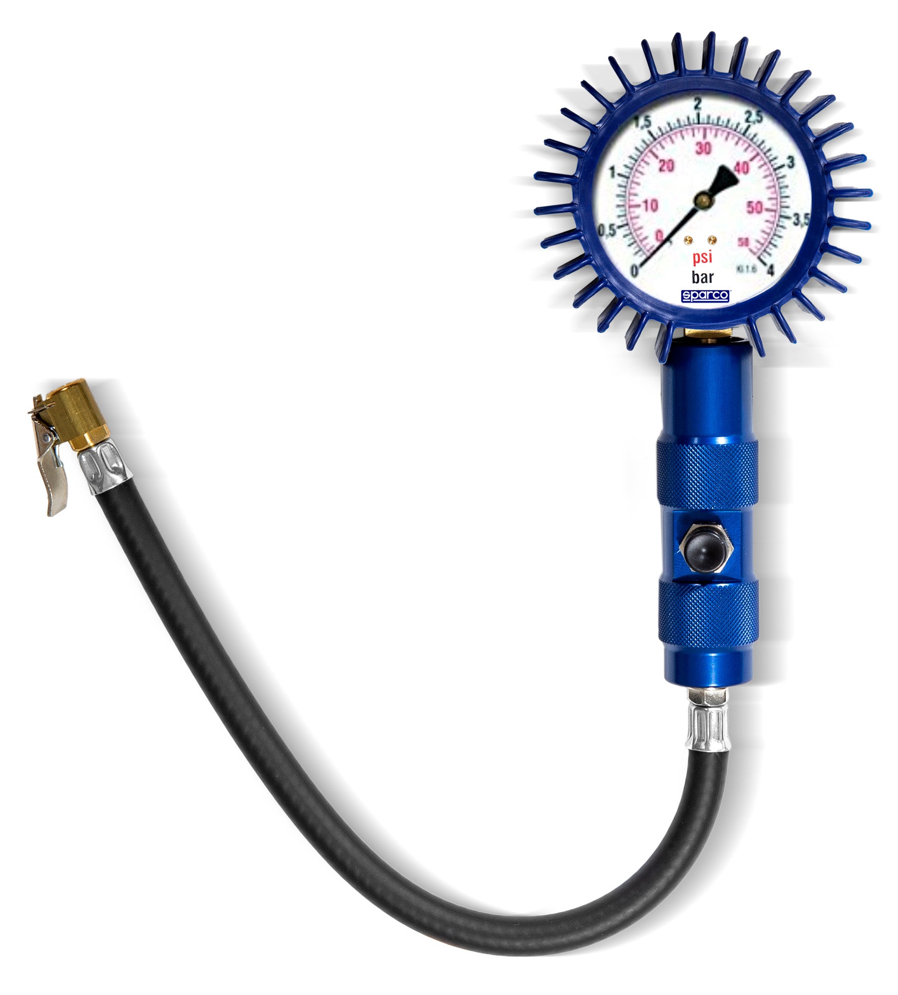 SPARCO 2941063A Tyre Pressure Gauge, 0-4 bar, 63 mm Photo-0