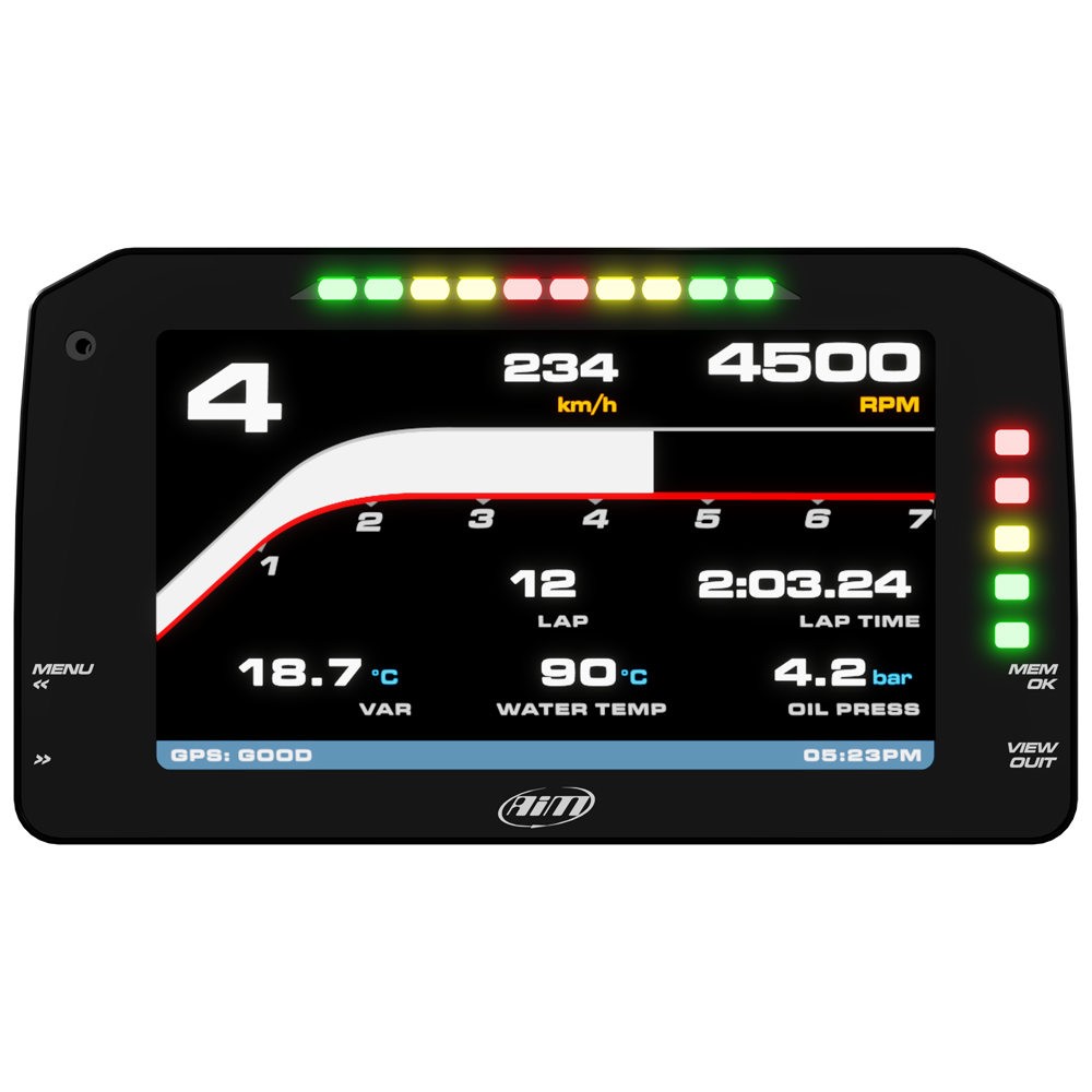 AIM XC1D06000NI DASH 6" No Icons Photo-0
