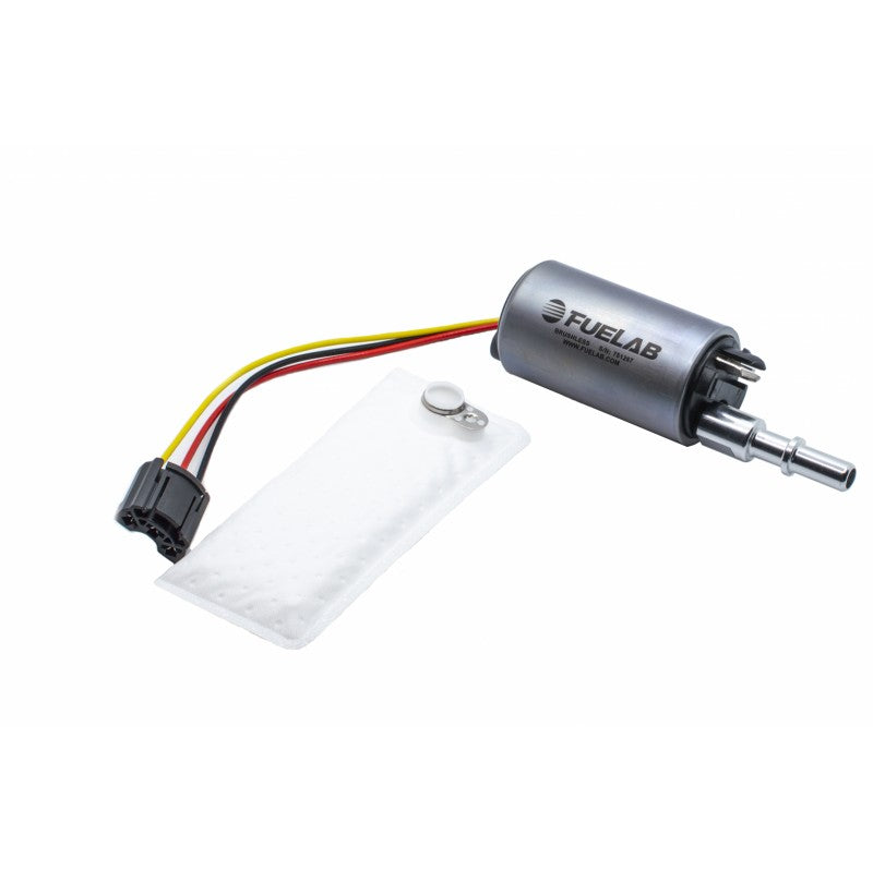 FUELAB 49613 In-Tank Brushless Fuel Pump (500 LPH @ 3 BAR, 8.6 BAR max) with 3/8 SAE Outlet Photo-0