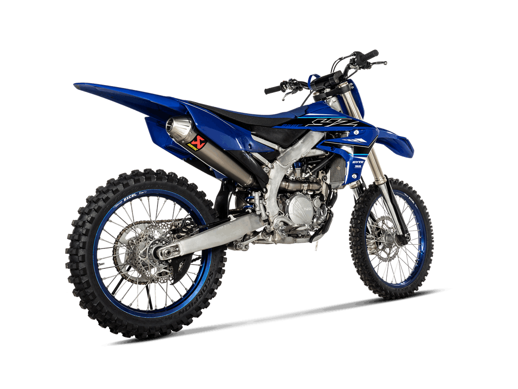 AKRAPOVIC S-Y2MET16-CIBNTA Evolution Line (Titanium) YAMAHA YZ 250 F 2021 Photo-2