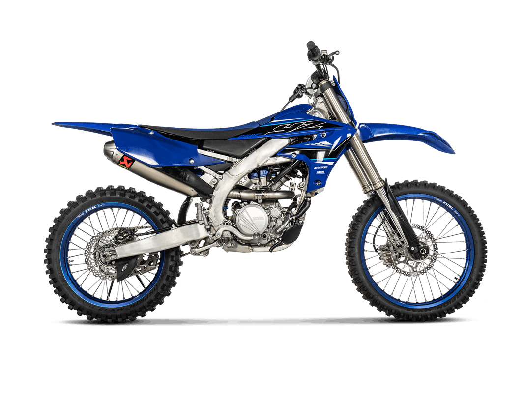 AKRAPOVIC S-Y2MET16-CIBNTA Evolution Line (Titanium) YAMAHA YZ 250 F 2021 Photo-3