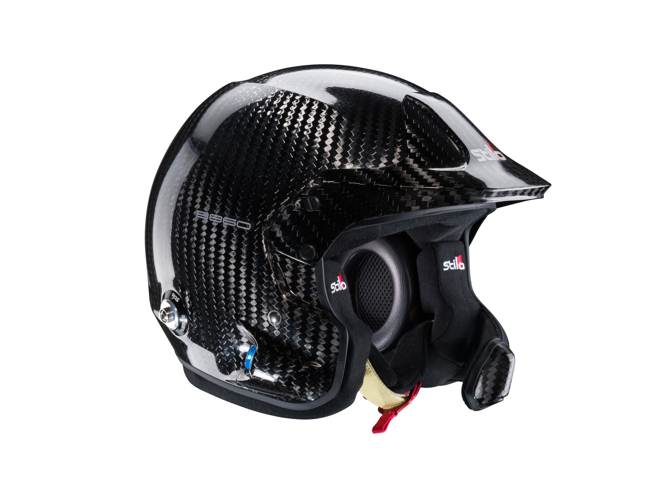STILO AA0220BG1R61 Venti WRC DES Rally, intercom, HANS, FIA 8860-2018, carbon, size 61 Photo-4