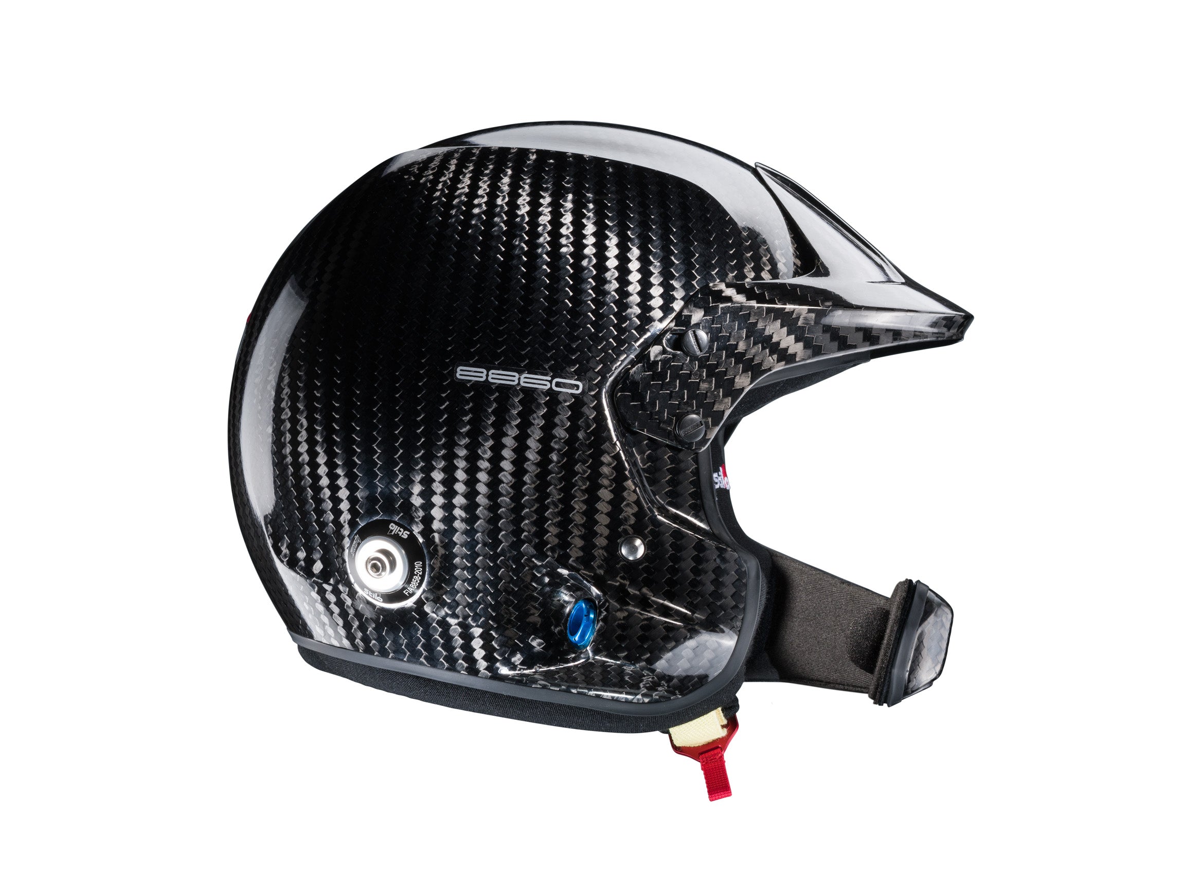 STILO AA0220BG1R63 Venti WRC DES Rally, intercom, HANS, FIA 8860-2018, carbon, size 63 Photo-1