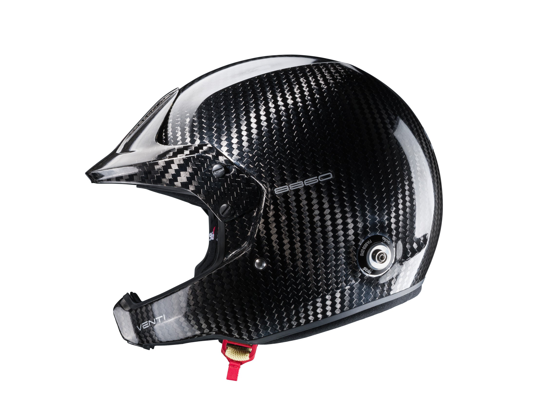 STILO AA0220BG1R63 Venti WRC DES Rally, intercom, HANS, FIA 8860-2018, carbon, size 63 Photo-2