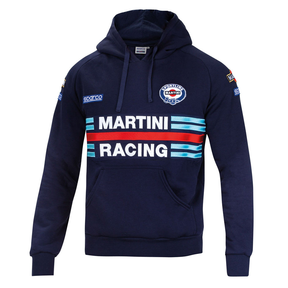 SPARCO 01279MRBM0XS HOODIE MARTINI RACING, navy blue, size XS Photo-0