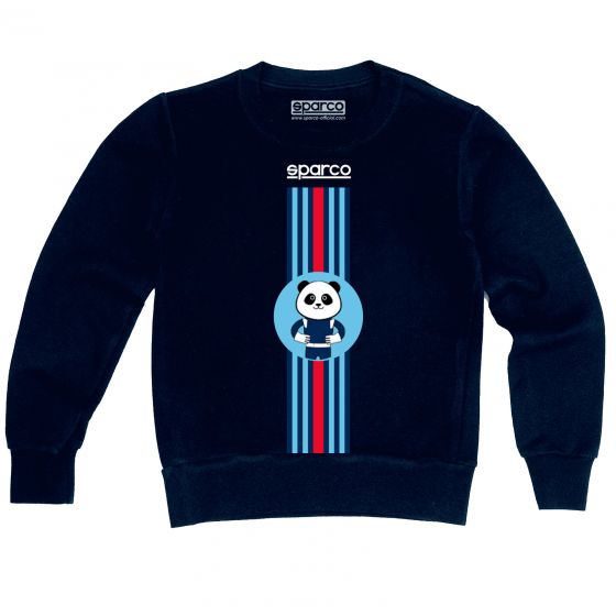 SPARCO 017021BM0506 STRIPES DESIGN SWEATSHIRT, navy blue, size 5-6 years Photo-0
