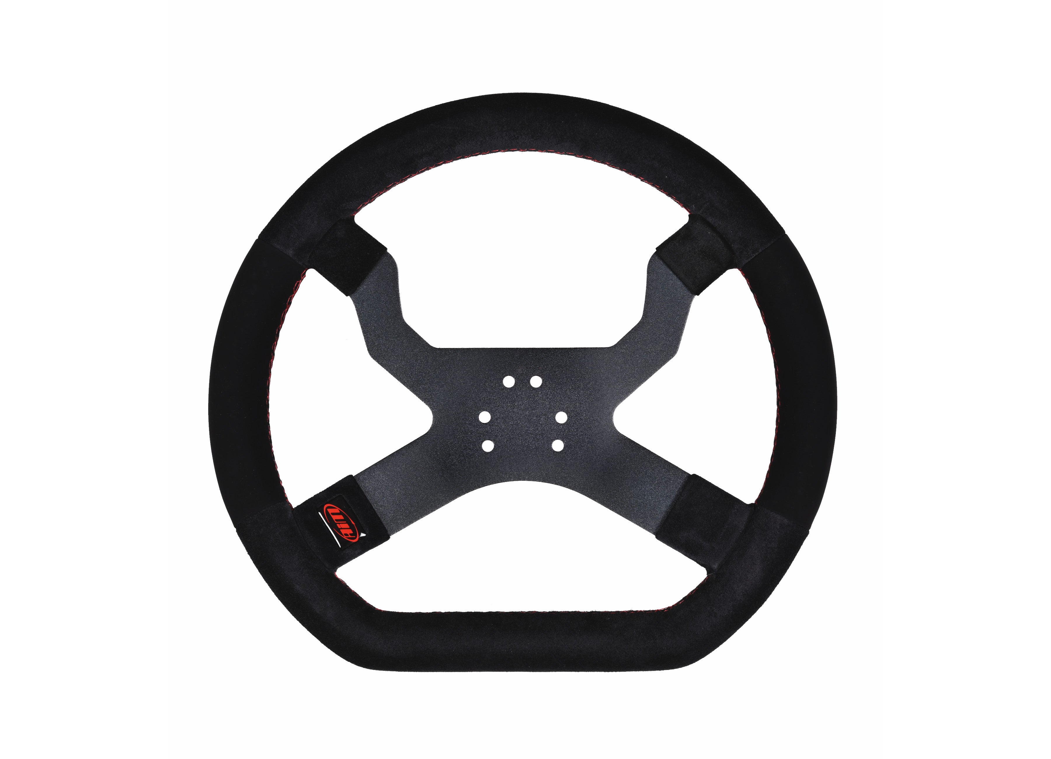 AIM X07VKM5TKN 6 holes version Steering wheel black Photo-0