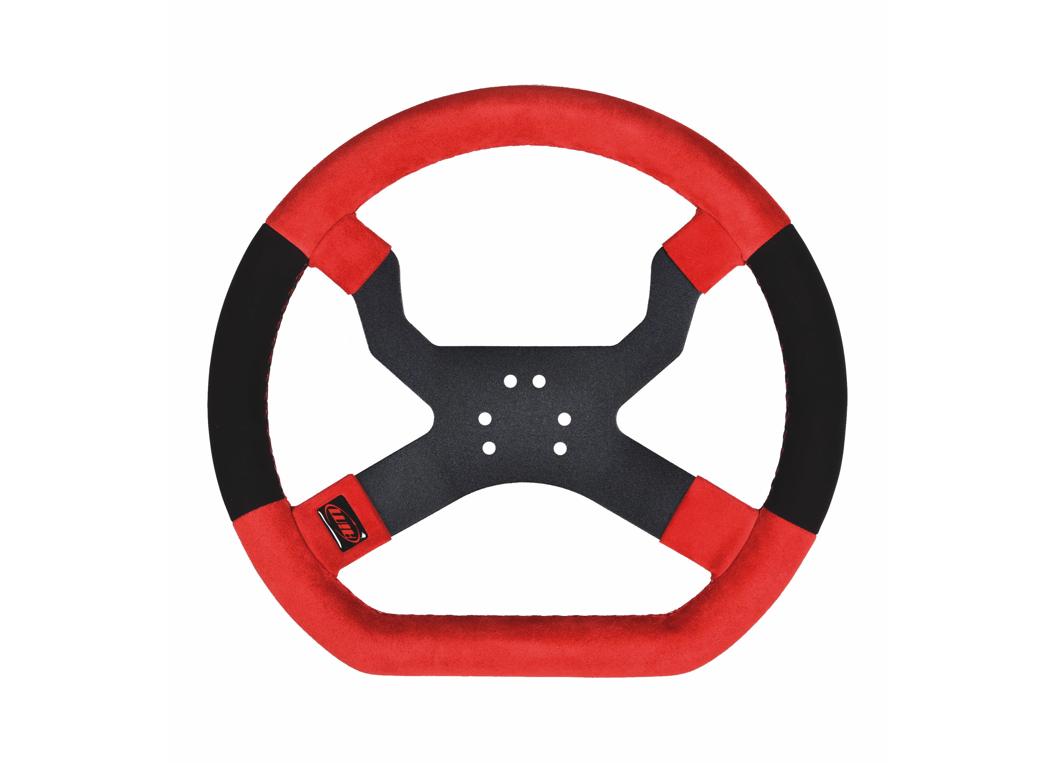 AIM X07VKM5TKR 6 holes version Steering wheel red/black Photo-0