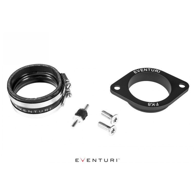 EVENTURI EVE-FK8V3-CF-CHG Turbo Tube V3 (Carbon) for HONDA Civic Type R (FK8) 2017-2021 Photo-5
