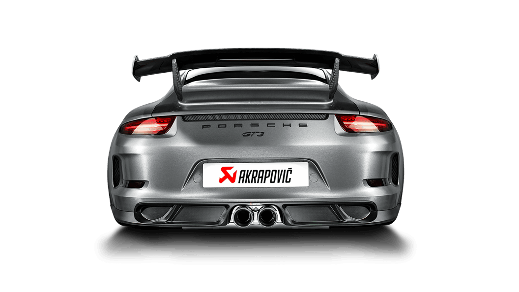 AKRAPOVIC DI-PO/CA/1 Rear Carbon Fiber Diffuser PORSCHE 911 GT3 (991) 2014-2017 ABE Type Approval Photo-3
