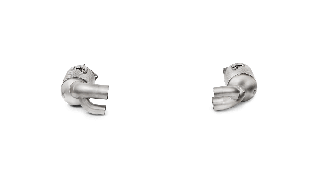 AKRAPOVIC L-PO/SS/1H Link Pipe Set w Cat (SS) PORSCHE 911 Carrera/S/4/4S/GTS (991.2) 2016-2018 Photo-0