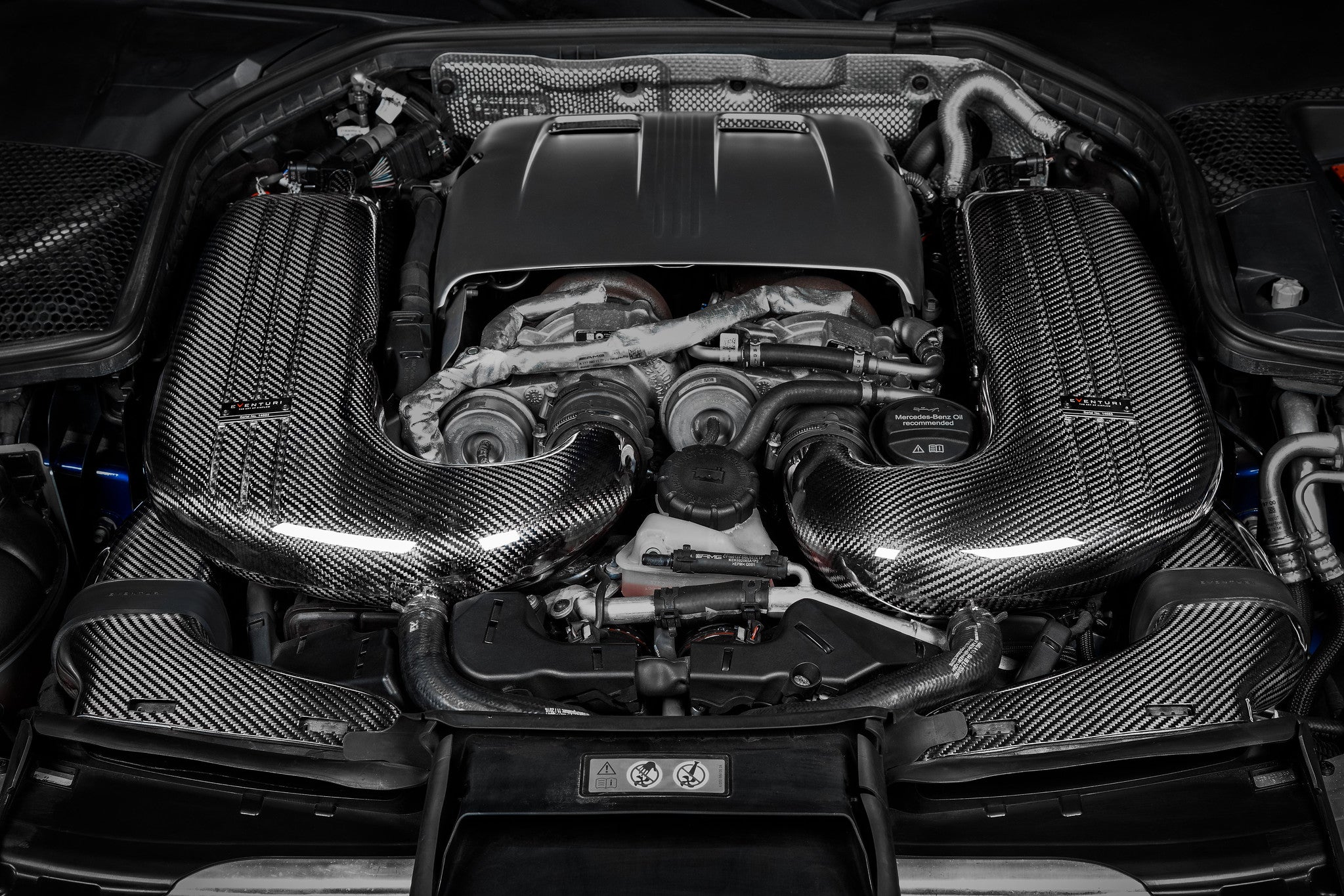 EVENTURI EVE-C63S-CF-INT Intake System (Carbon) for MERCEDES-BENZ AMG C63S (X205) Photo-2
