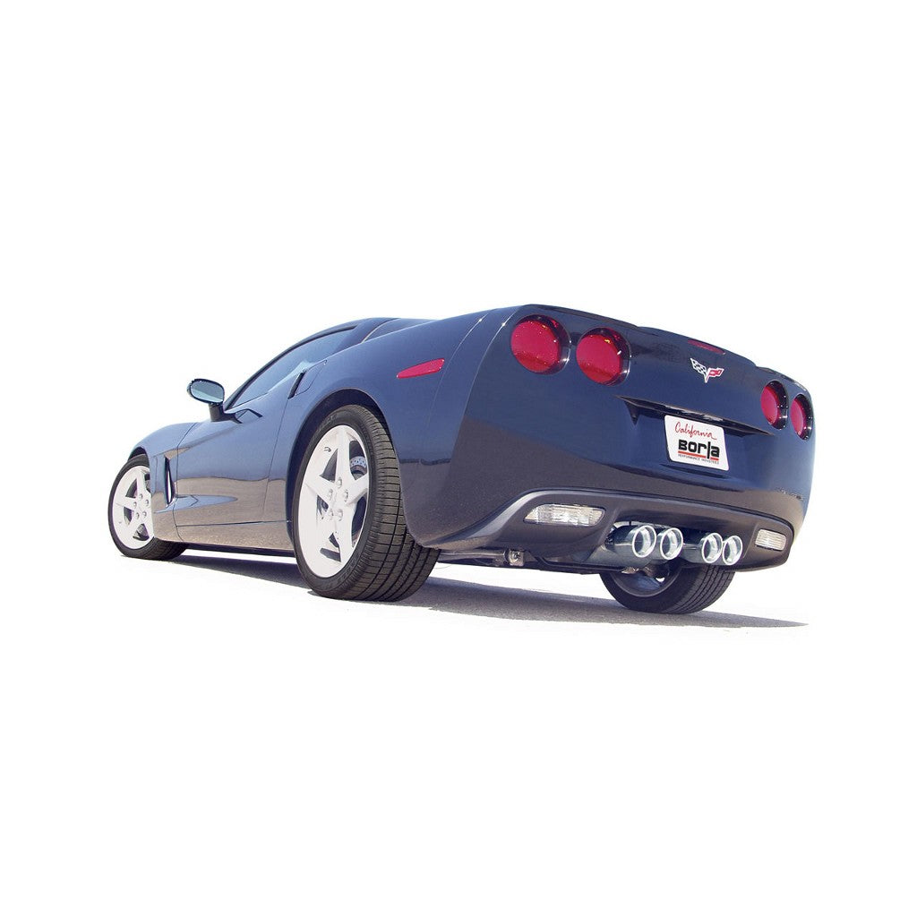 BORLA 11816 Rear Section C6 CORVETTE 2005-2008 ATAK Photo-1